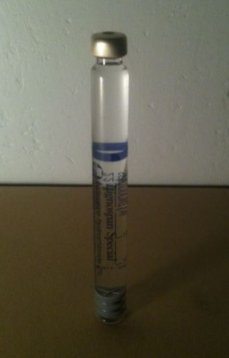 Lidocaine injection anesthesia.